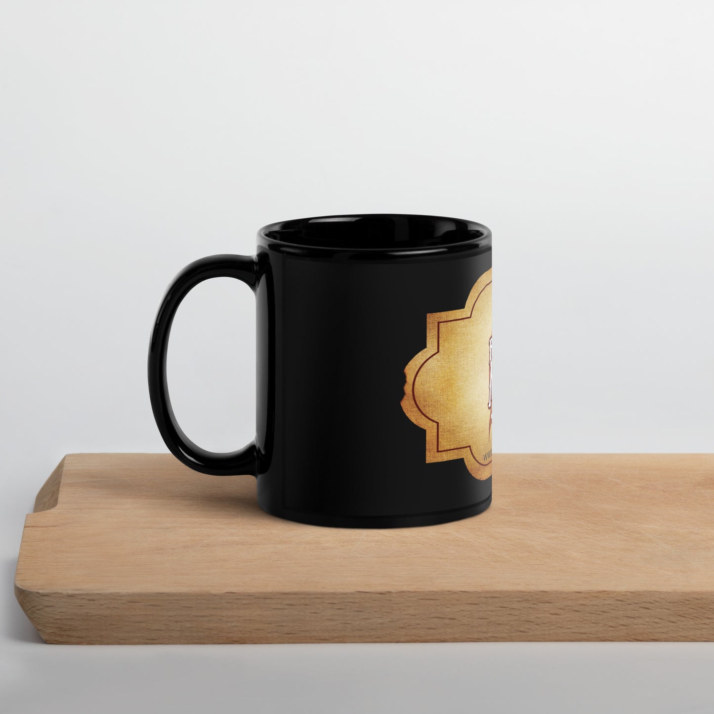 Rub Yer Meat - Black Glossy Mug