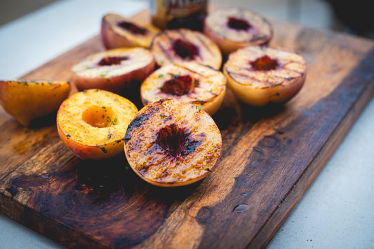 Savory Grilled Peaches