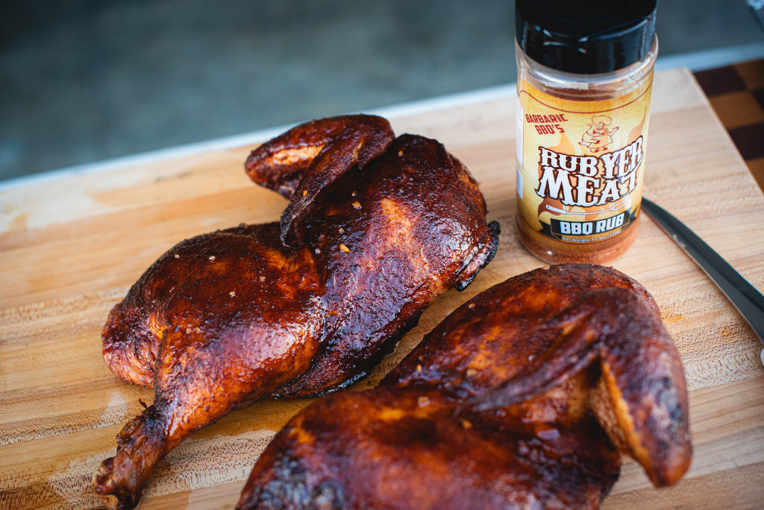 Asian-Glazed BBQ Chicken