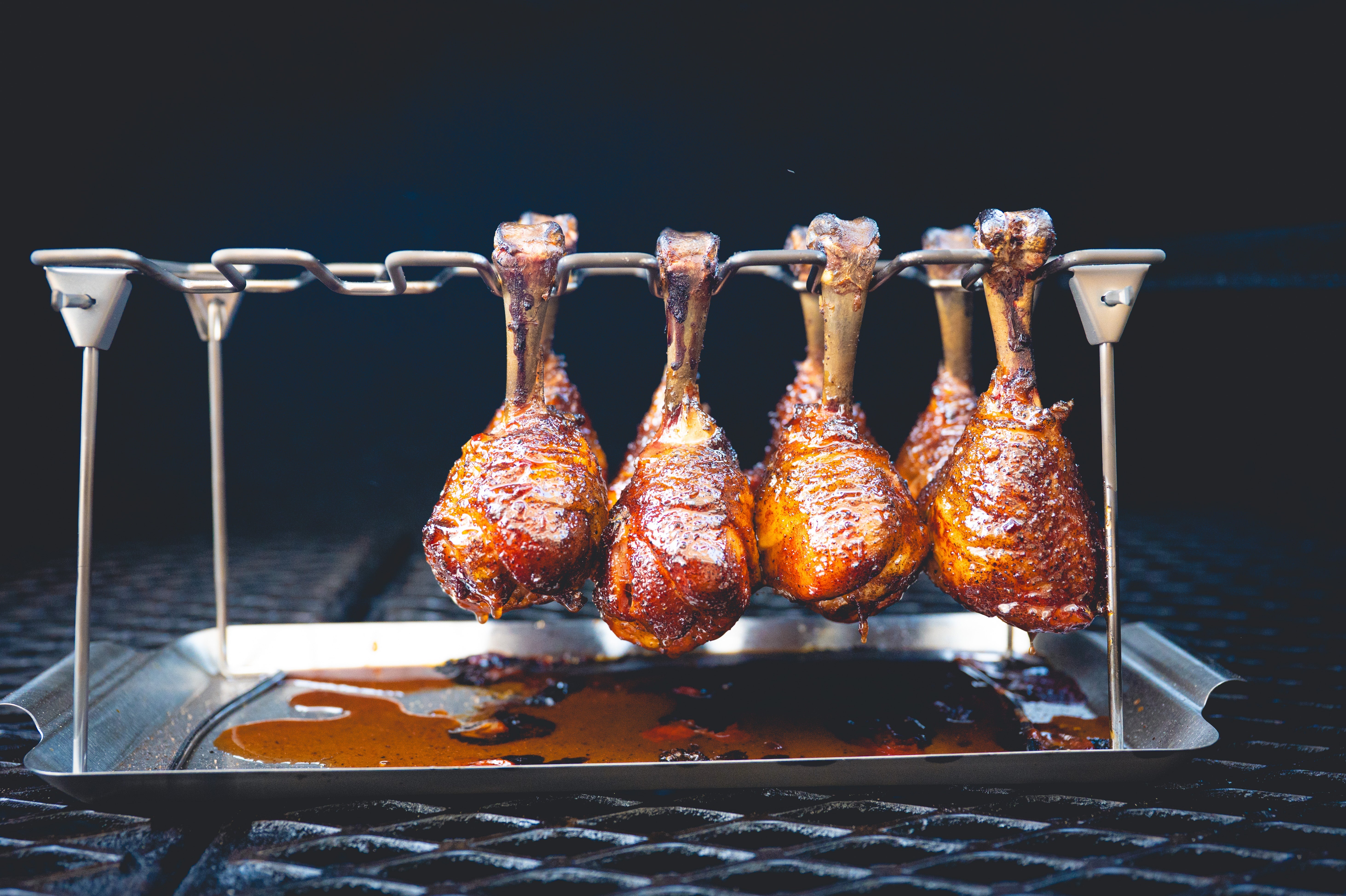 Smoked Chicken Lollipops with Rub Yer Meat – Barbaric BBQ