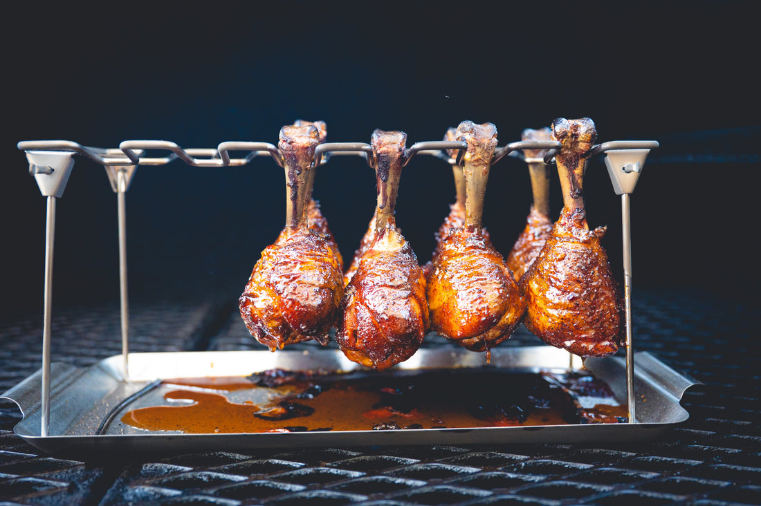 Smoked Chicken Lollipops with Rub Yer Meat