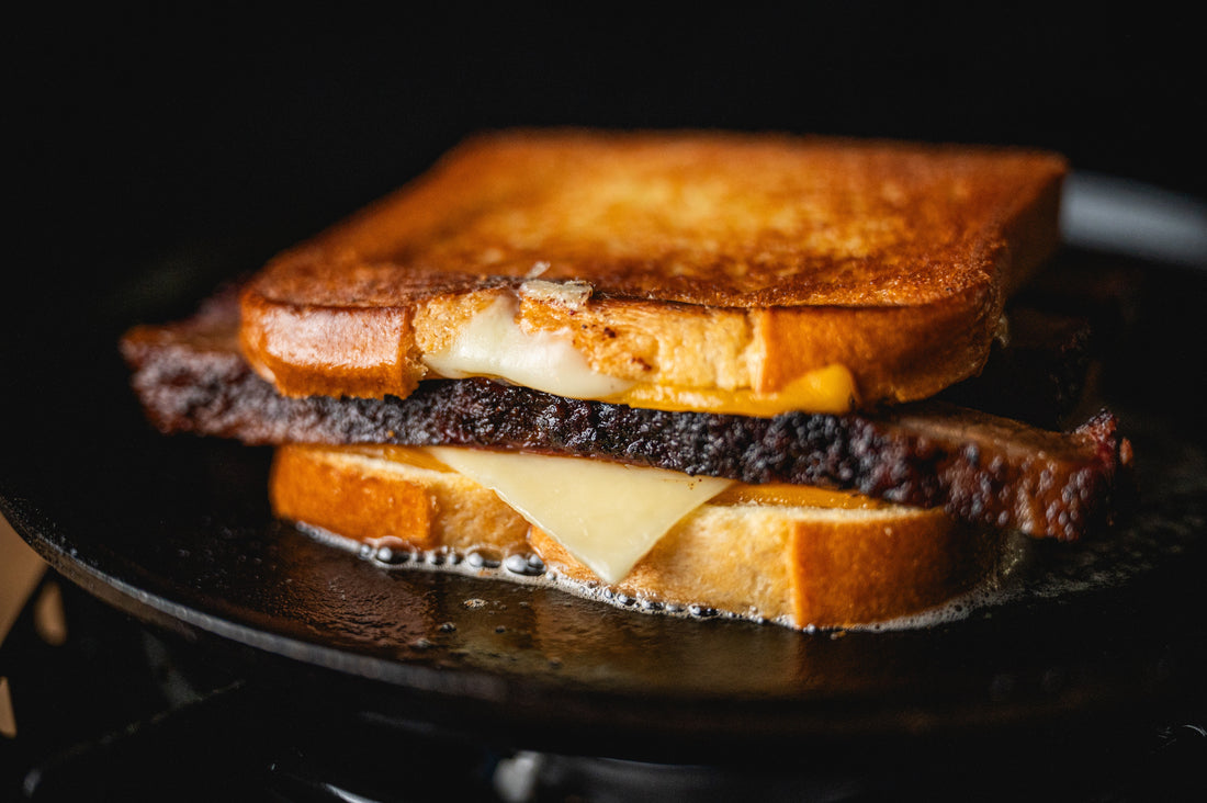 The Ultimate Brisket Grilled Cheese Sandwich